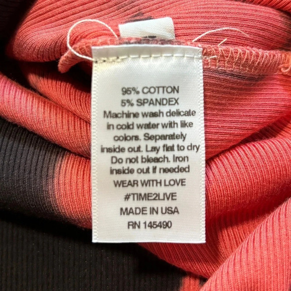 Electric & Rose Black and Pink Tie-Dye Midi Dress - Picture 3 of 6